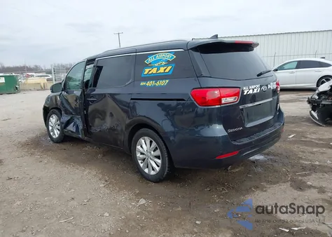 2016 Kia Sedona Ex from USA, damaged, VIN KNDMC5C14G6136374